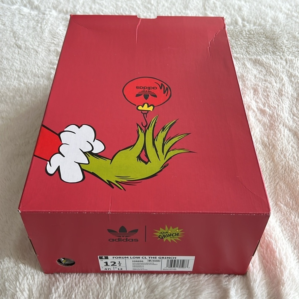 Adidas Forum Low CL the Grinch in Oat size 12.5 Men’s - Picture 12 of 16